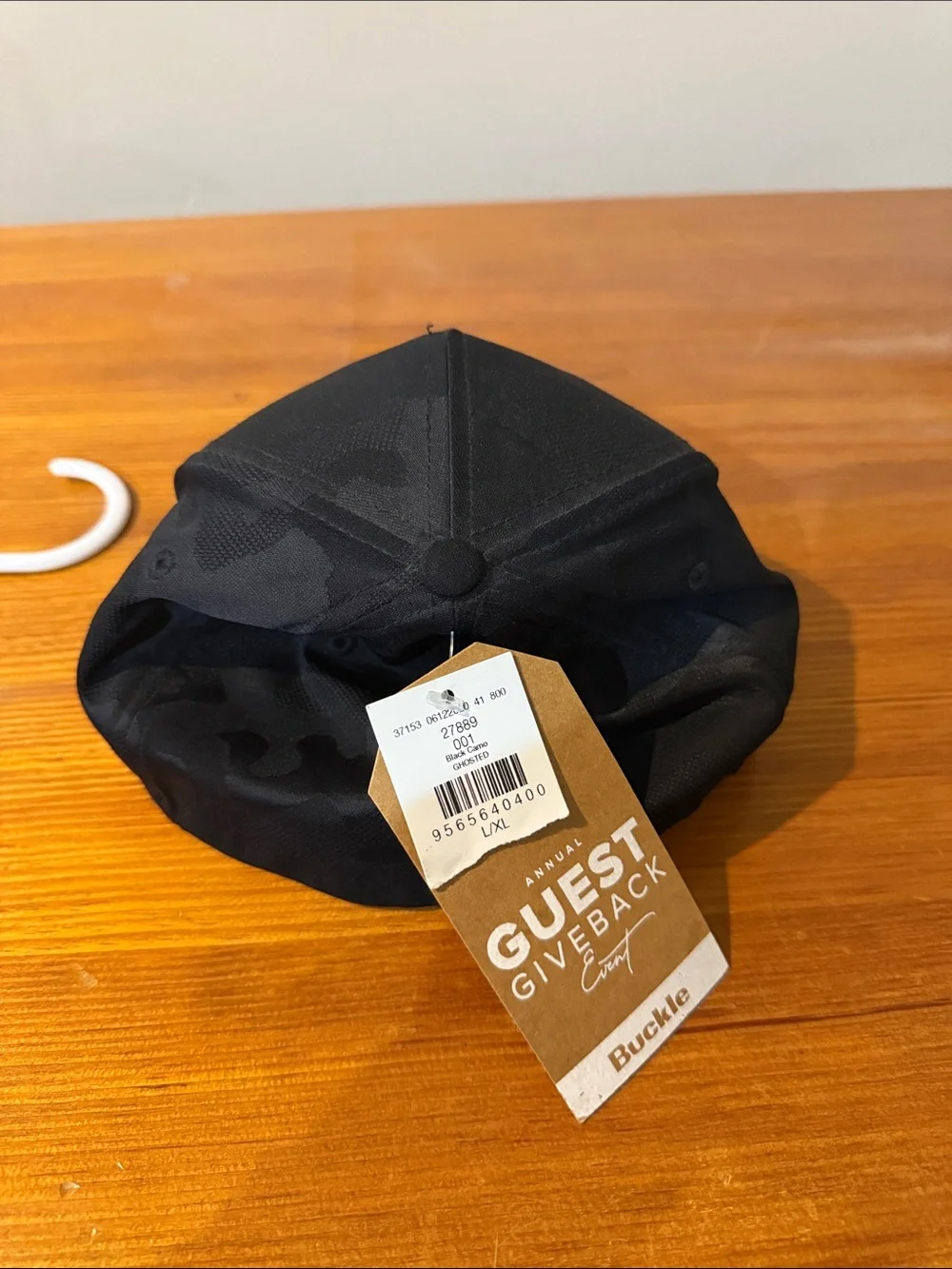 Fox Black Flexfit Camo Flag Patch Hat